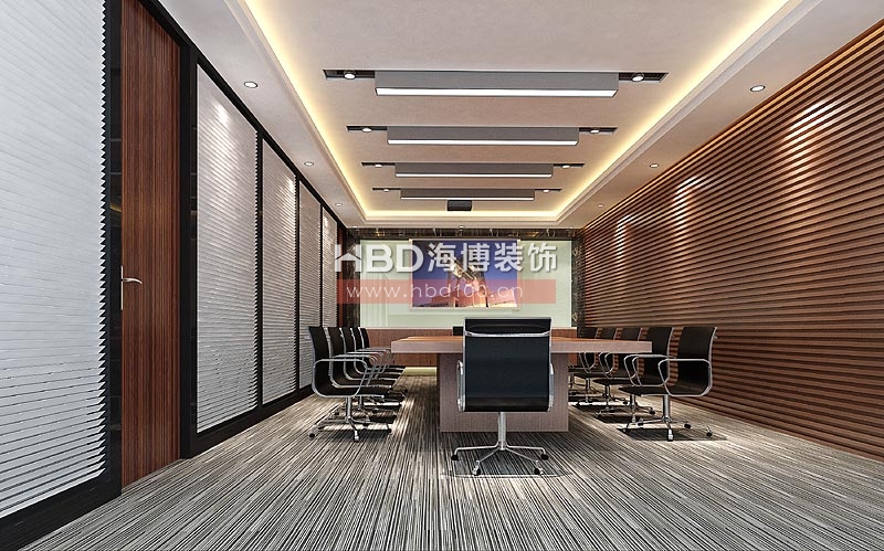 廣東隆鑫投資公司珠江新城寫(xiě)字樓裝修 會(huì)議室裝修