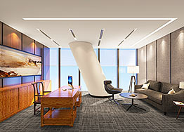 珠江新城東塔辦公室裝修使用玻璃貼膜有什么好處？