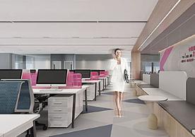 簽約電商貿(mào)易公司辦公室裝修設(shè)計