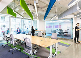 開放式辦公室裝修設(shè)計(jì)越來越受歡迎